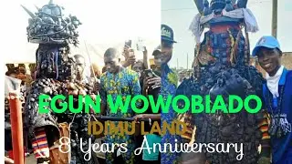 Famous Egun Wowobiado Celebrate  8 years  Anniversary In Idimu Land