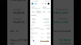 Day 1 my investing report #growapp #trading #mutualfunds #anonymoustrader