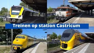 Treinen op station Castricum - 3 september 2022