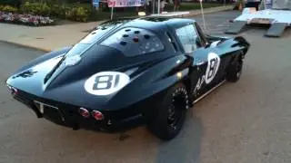 Corvette Stingray Race Car - Race Exhaust