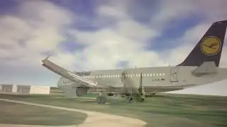 Lufthansa A320 wing strike