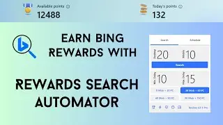 How to install and use Rewards Search Automator