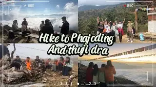 Hike to Phajoding and Thuji Dra with us🌅✨| Phajoding| Thuji dra| hiking| Bhutan| Thimphu|