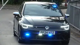 GMP Unmarked 24 Plate Golf R Tactical Vehicle Interception Unit Responding-GMP 