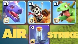 BEST TH18 Air Strategy 🔥 Max Dragons + Dragon Rider + Totem Spell | Clash of Clans