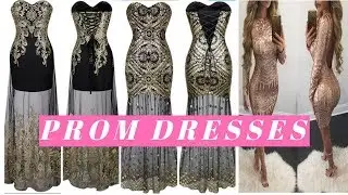 TRYING on PROM DRESSES !! PROM DRESS REVIEW IN HINDI !| PROM DRESS SHOPPING 2019! #PROM