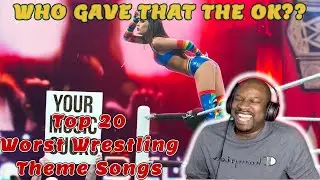 {KAOS REACTS TO} Top 20 Worst Wrestling Theme Songs