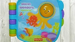 Fisher-Price Ocean Wonders Colourful fun book sound book Fisher price toys for baby