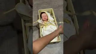 Shhhh&hellip;Sleeping 😴 Full body silicone reborn baby doll unboxing #silicone #cutedolls #reborn