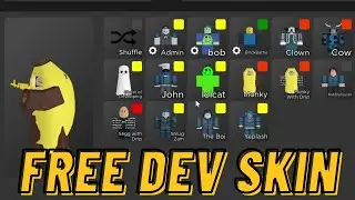 HOW TO GET FREE DEV SKINS IN 'ARSENAL' (100% WORKS) 👍 ROBLOX ARSENAL