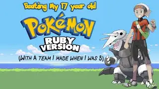 Exploring My 17 Year old Pokemon Ruby File