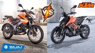 Bajaj Pulsar Ns125 Vs KTM Duke 125 || Detailed Comparison || Which is Value For Money ||