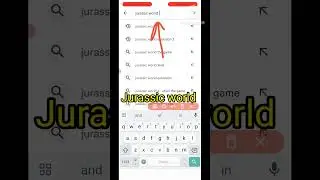 How to download Jurassic world the game ||google Playstore||#sahil gaming YT #shorts #viral #shorts