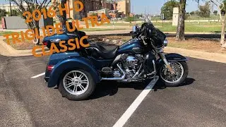 851986 2016 HARLEY-DAVIDSON TRI-GLIDE ULTRA CLASSIC - FLHTCUTG - TRIKE