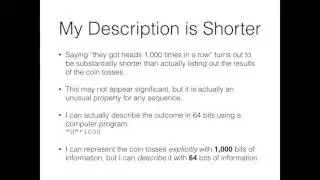 Specified Complexity Tutorial