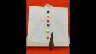 Easy Triangle landscape for Beginners! #shorts