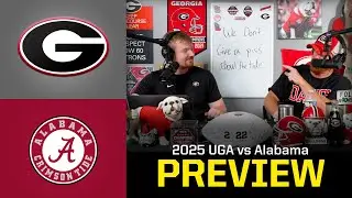Georgia vs Alabama 2025 Preview | UGA Football Podcast