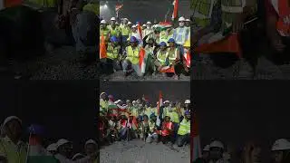 Project name- MAHSR C3 section-4  Breakthrough done MT-05,Distance - 1.4 KM