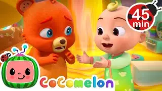Lets Play the Floor is Lava! 🌋 Fun with Friends | CoComelon Animal Time | Animals for Kids