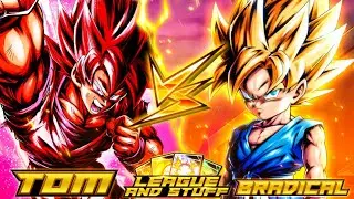 Dragon Ball Legends League and Stuff | Bradical Vs. Tom_FPS
