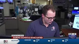 SURING SCHOOL BUILDING EVACUATED