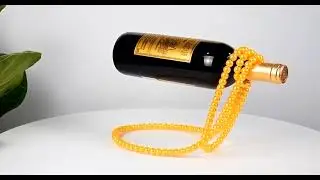 Pearl Necklace Wine Rack Bottle Holder Home Decoration