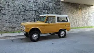1971 Ford Bronco Chrome Yellow for sale