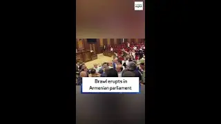 Brawl erupts in Armenian parliament