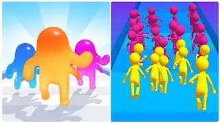 Tall Man 3d Vs Giant Rush 3D 🟤⚫️New Levels Big New Update Max Walkthrough Android iOS Gameplay