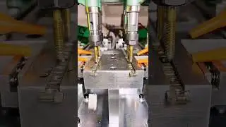 Automatic 4 Spindle Brass Components Tapping Machine #tapingmachine#cnc