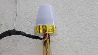 How to install Photo controls Automatic Light Sensor Switch