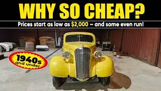 Why Are These Car Owners Trying So Hard to Sell Their Vintage Cars? 24 Vintage Cars READY TO SELL!