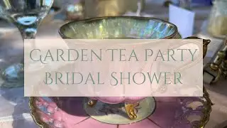 A Springtime Garden Tea Party Bridal Shower @AguaLindaFarmWeddings