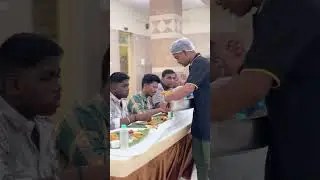 சென்னையில் பிரம்மாண்ட திருமணம் 😱 kalyana vaibhogam wedding planner #dinner #foodie #happy  #cooking
