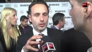 Interview with Andrew Lincoln at The Walking Dead Season 3 Premiere