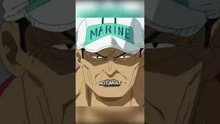 Akainu really pulled up by himself🥶 #blackbeard #onepiece #akainu