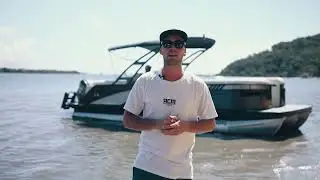 Bennington Pontoon Boat vs Moreton Bay Chop &ndash; Smooth Ride, Surprising Performance