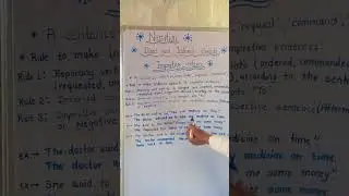 😍Direct and Indirect Speech  🔥💯 Impretive Sentence 🔥 Part 5🔥#shorts  #grammar#narration  #english🔥💯 