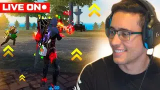 FREE FIRE AO VIVO 🔴 PEGANDO ELITE NA RANKED ! 💙 LEVELUP FF MOBILE