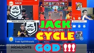 🔥JACK vs Tobi Spirithawk  👈 けんつめし OP!!! - Clash Royale