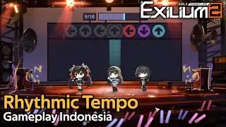 Mencoba MiniGames Rhythmic Tempo - Girls Frontline 2 Exilium Gameplay Indonesia