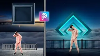 PICSART FANTASY FRAME PHOTO MANIPULATION || PICSART PHOTO EDITING
