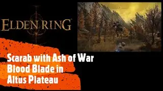 Elden Ring [Scarab with Ash of War Blood Blade in Altus Plateau]