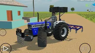 🚜SWARAJ 744 4×4 Indian vehicle simulator game#trending #gaming #gameplay #gamer #tractor #simulator 