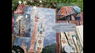 Prologue Part III - my art journey - painting outside - oilpainting Straubing Bavaria - #pumakazam