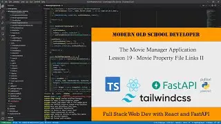 Movie Manager App - Full Stack Web Development 19 - Movie Property File Links II - Series and Studio