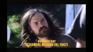 Dublador ALEXANDRE MORENO dubla CHARLES MANSON em 