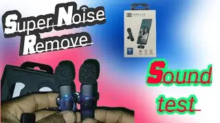 K9 wireless microphone । best wireless microphone 2023 । noise cancelling microphone ।