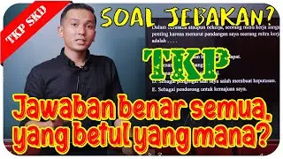 Soal jebakan TKP - Daftar CPNS, IPDN, STAN, STIS, STTD, POLTEKIM,dll.wajib tau. www.prajaedukasi.com