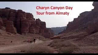 Charyn Canyon walking tour from Almaty Kazakhstan | #charyncanyon